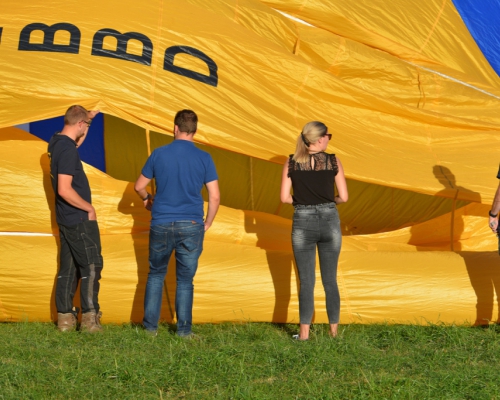 Eerste ballonvaart PH BBD Luchtballon